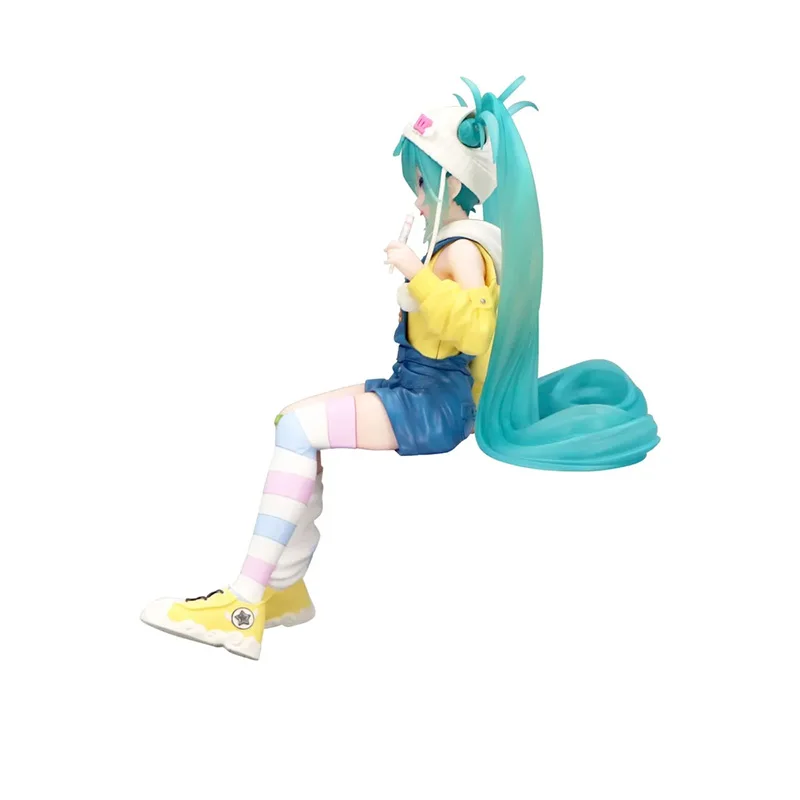 Originele FuRyu Anime Figuur Hatsune Miku Lollipop Noddle Stopper Speelgoed Actie Beeldje PVC Model Collectie Pop Gift