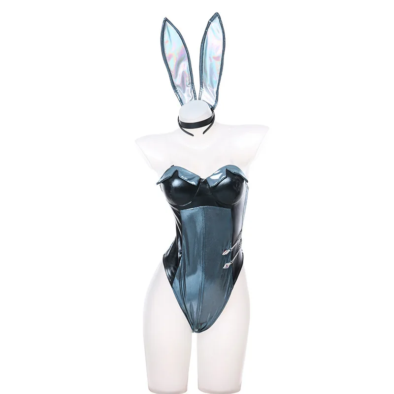 Game LOL KDA Kaisa Cosplay Bunny Sexy Women Tights Dress Party Halloween Costumes