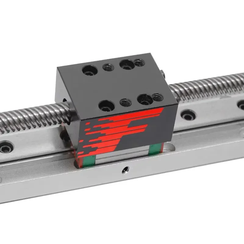Lightweight Aluminum Motorized Linear Guide Rail Slide Actuator Stepper Motor Engine Bearing 50-300mm Stroke 3kg/1kg Load