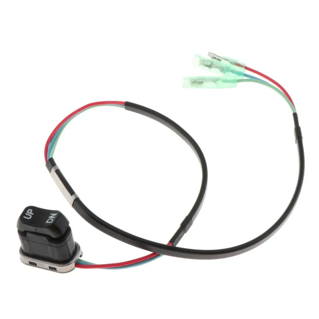 Outboard Motor Trim Tilt Switch Black Plastic Marine Power Kit for Yamaha 703 Remote Control view 5