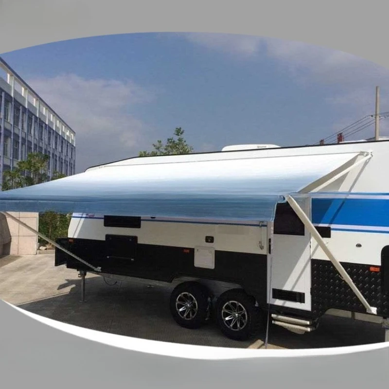 Toldo retrátil para carro, barraca lateral RV Toldo para barraca de carro
