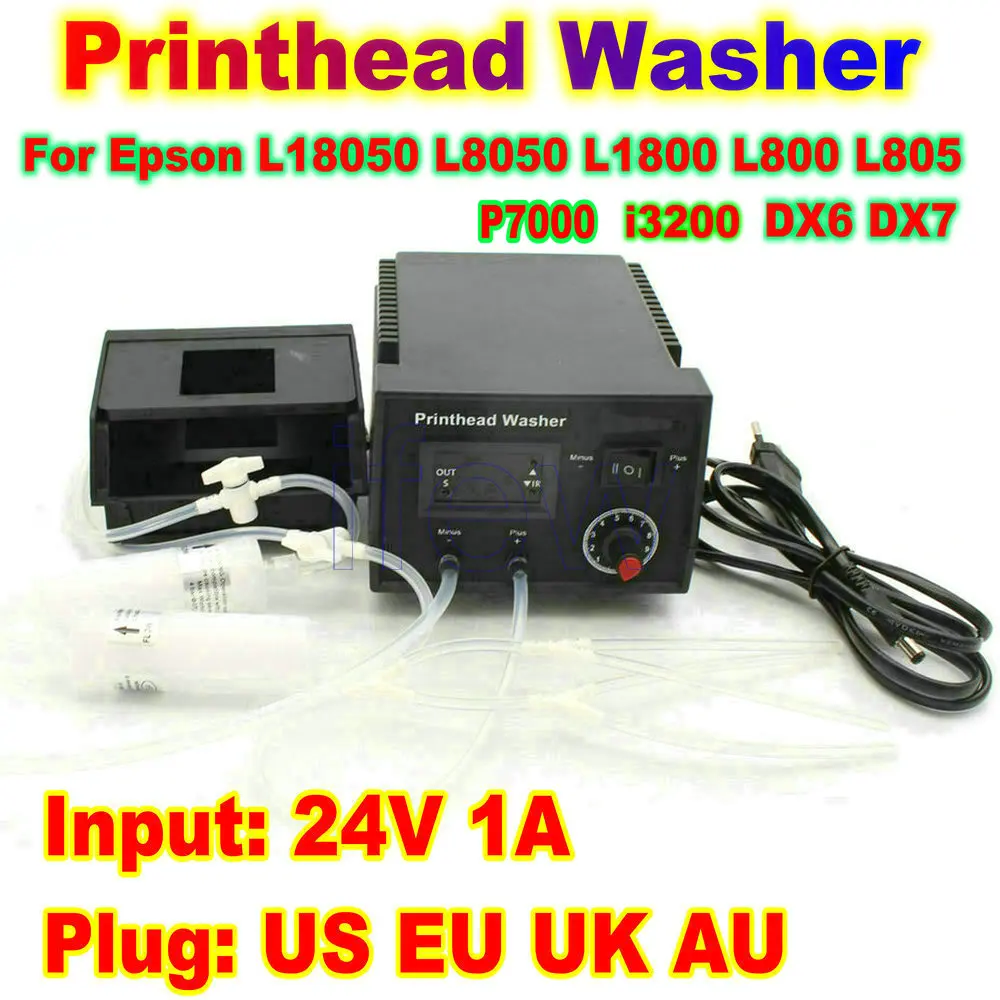 P7000 Printhead Wash Kit Clogged Cleaning Washer Machine For Epson Surecolor P7000 ET 8500 SC-P7000 L18050 L8050 Printhead Clean