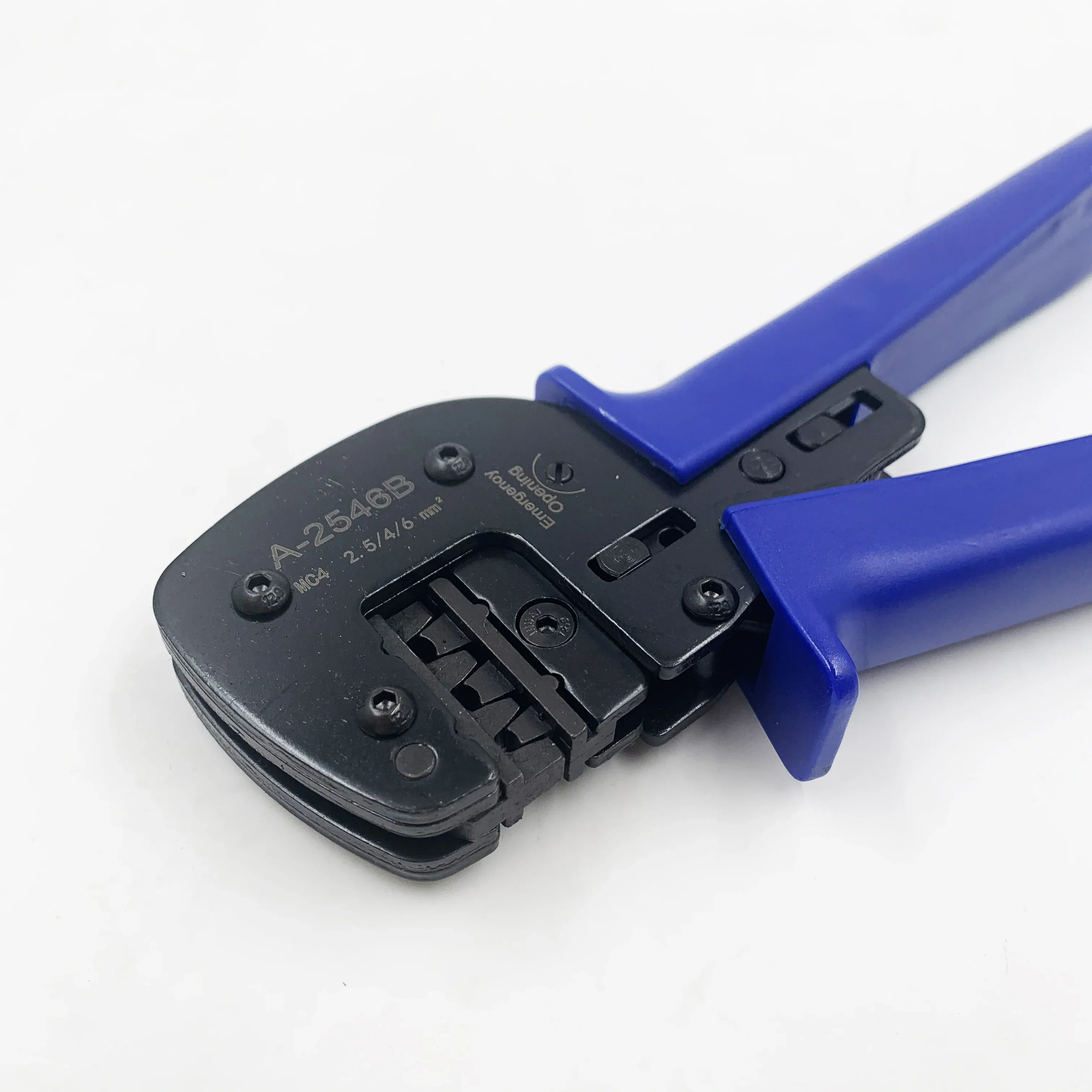 Imagem -04 - Conectores Solares Crimping Tool Ratchet Crimper A2546b Ferramentas Clamp Par Chave Inglesa