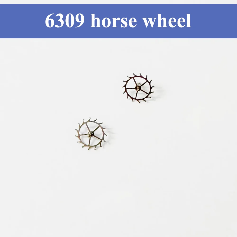 Mechanical Movement Accessories Horse Wheel Suitable for 6309 Movement Escape Wheel Watch Repair Parts