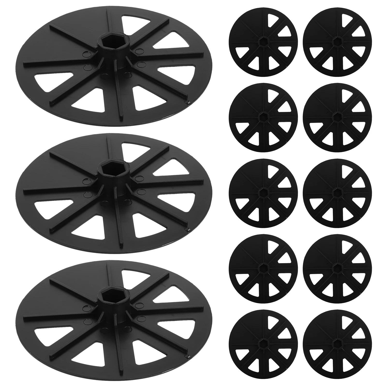 

20 PCS Protective Film Dust Protection Cover Plastic Flywheel for Mountain Bike