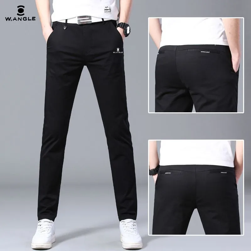 2024 Spring Summer Men\'s Golf Wear Elastic Golf Pants Fashionable Mens Long Pants Golf Wear Men Horse Trouse Men\'s Golf Clothing