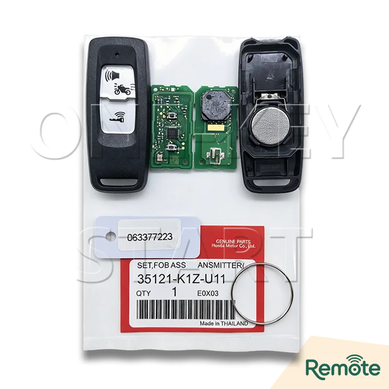 35121-K1Z-U11 ID47 Chip 433MHz Motorrad-Fernbedienungsschlüssel für Honda Motorrad PCX160 FORZA NSS35 2021-2024【EIN-TASTEN-START】 – Detail 5