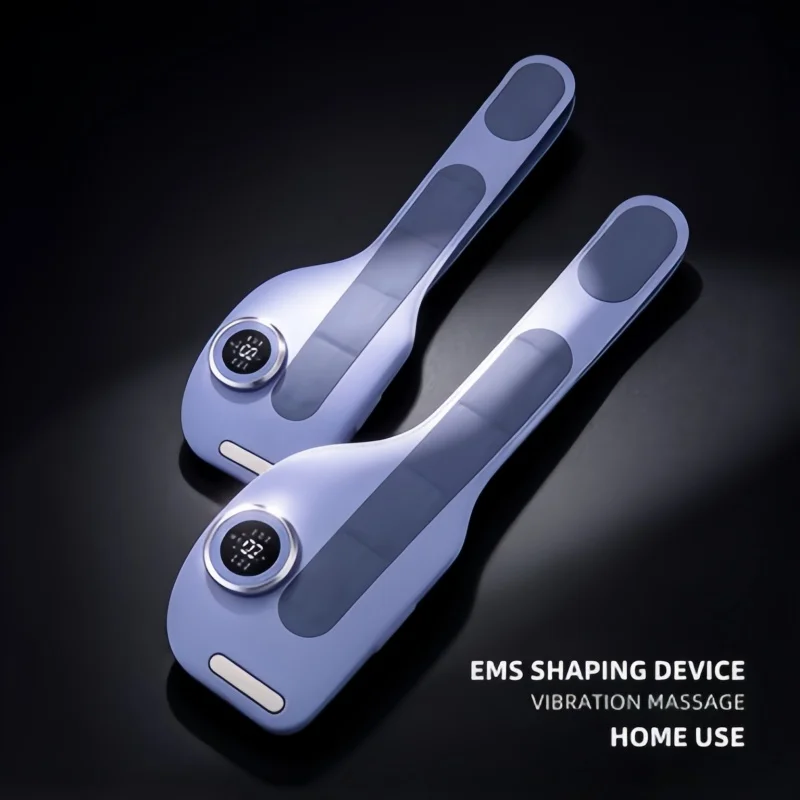 Portable EMS Vibration Arm Massager, Microcurrent Body Shaper for Upper Arm Thigh Fat Removal Home Use