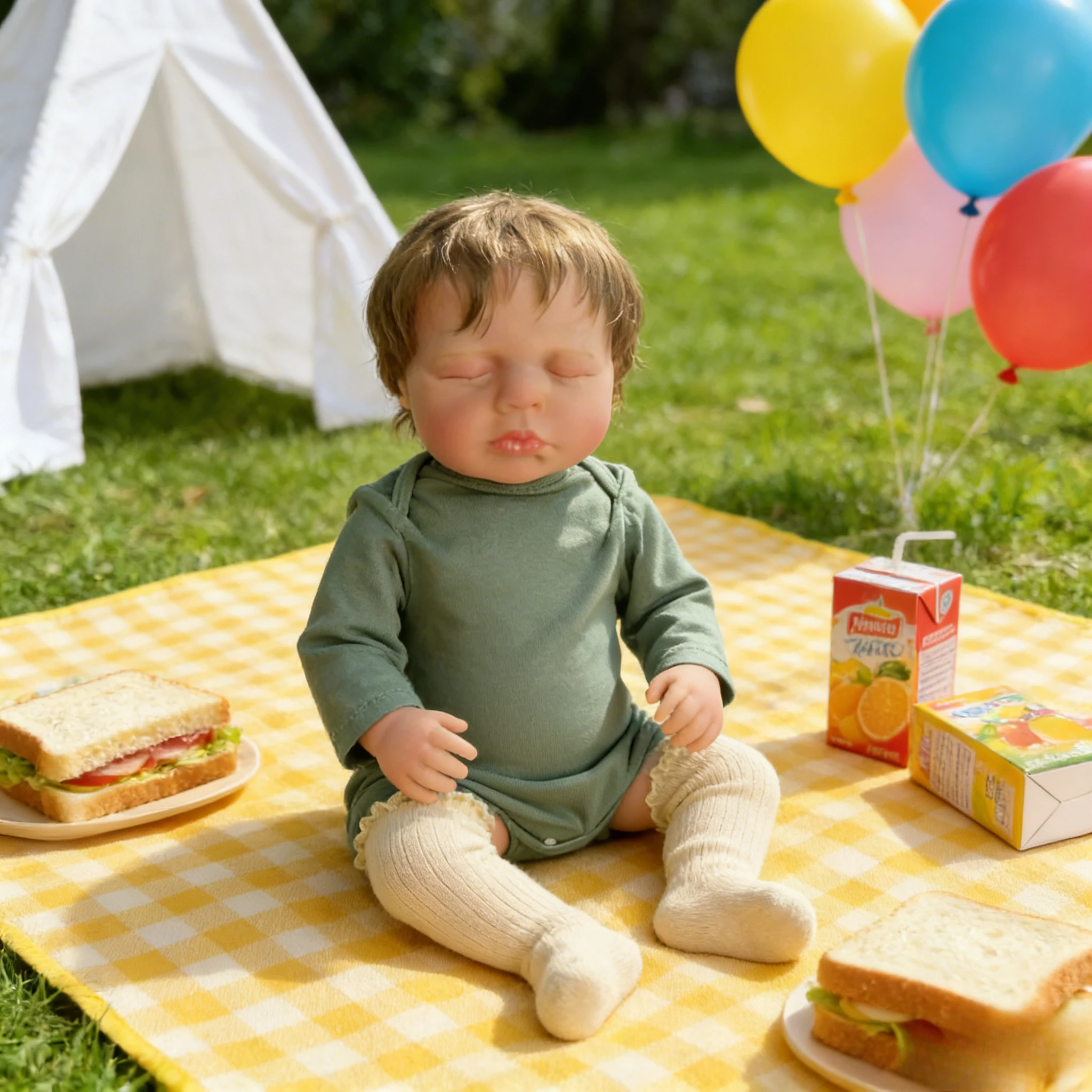 48 سنتيمتر نابض بالحياة تولد من جديد دمية LouLou مع كامل الفينيل الجسم عيون قريبة اليد الجذور الشعر ثلاثية الأبعاد الجلد مرئية الأوردة تحصيل دمية طفل Gi