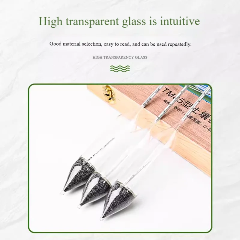 مقياس كثافة مادة التربة TM-85 صندوق خشبي من النوع A 0-60/-5+50 النوع B 0.995-1.030