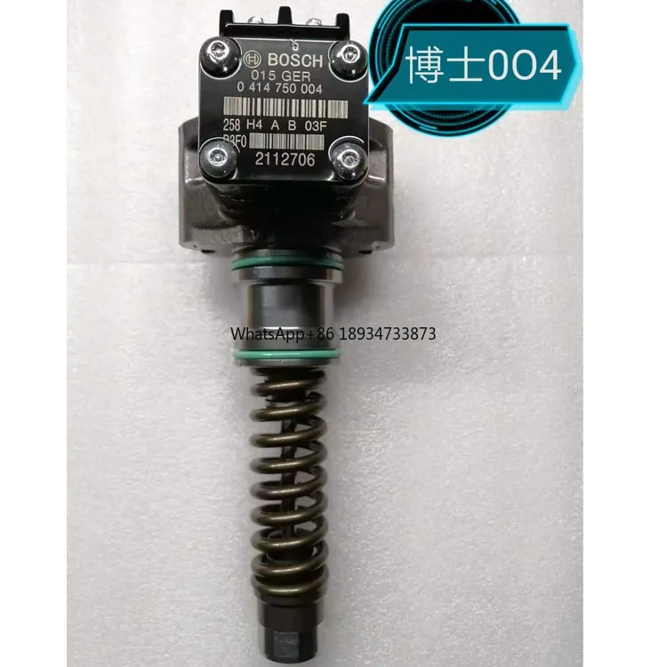 Reman Unit Pump Fuel Injector 0414750004 20450666 02112706 for Bosch Deutz KHD Kavz Kurgan Volvo CE 4.8L 7.1L BF4M BF6M 1013F