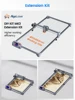 AlgoLaser DIY KIT MK3 Desktop Laser Engraver 95% Pre‑Assembled 8W‑20W Laser Cutter 400×400mm Touch Control Support Rotary Module 22