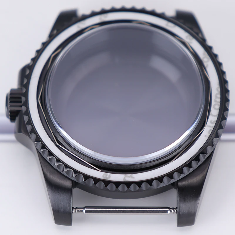 Black 40mm Men's Watch Cases Parts For Seiko nh34 nh35 nh36 nh38 Eta 2824 Miyota 8215 Movement 28.5mm Dial Gmt Master Submariner