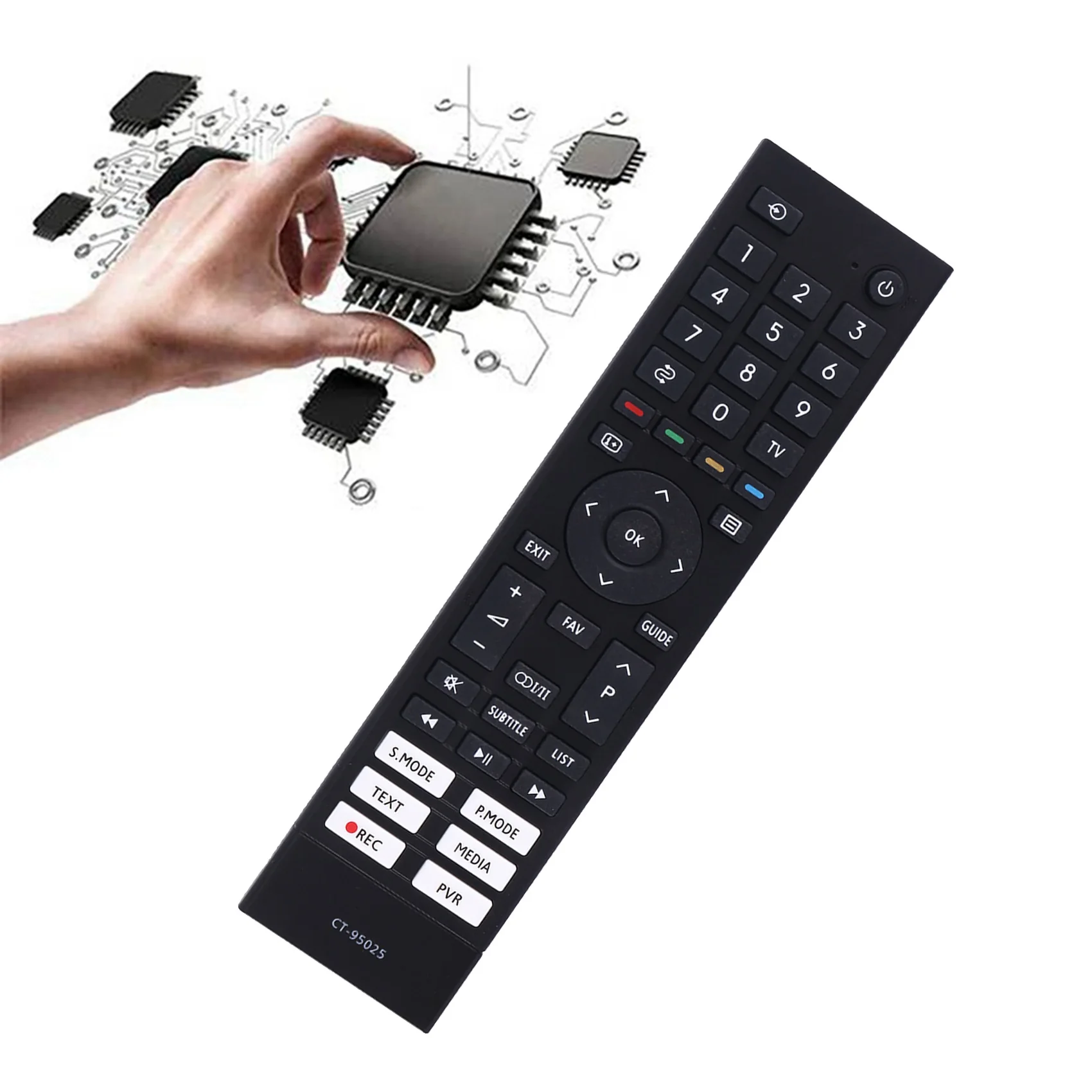 【CLEARANCE】Remote Control TV Remote Control Replacement Remote Control CT-95025 For Toshiba TV Remote Control