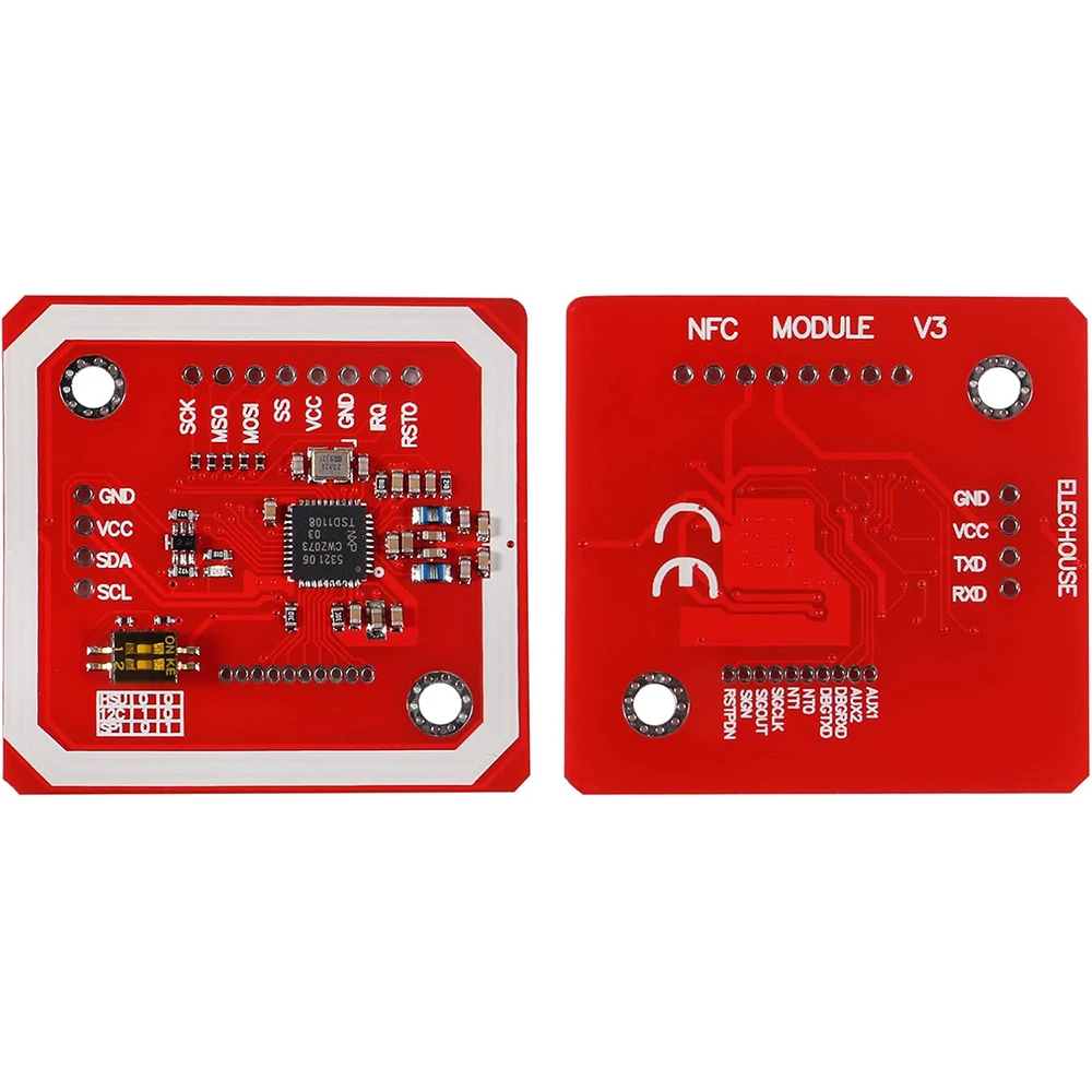 PN532 NFC NXP RFID Module V3 Kit Near Field Communication Reader Module Kit I2C SPI HSU with S50 White Card Key Card for DIY