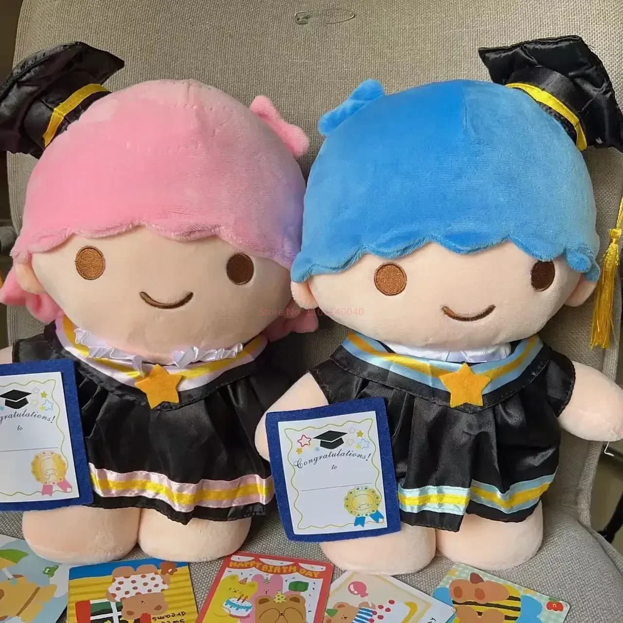 35 سنتيمتر سانريو أنيمي أفخم بلدي ميلودي كورومي مرحبا كيتي الدمى وسادة التخرج بلوشي دمية Kawaii لينة محشوة هدايا التخرج