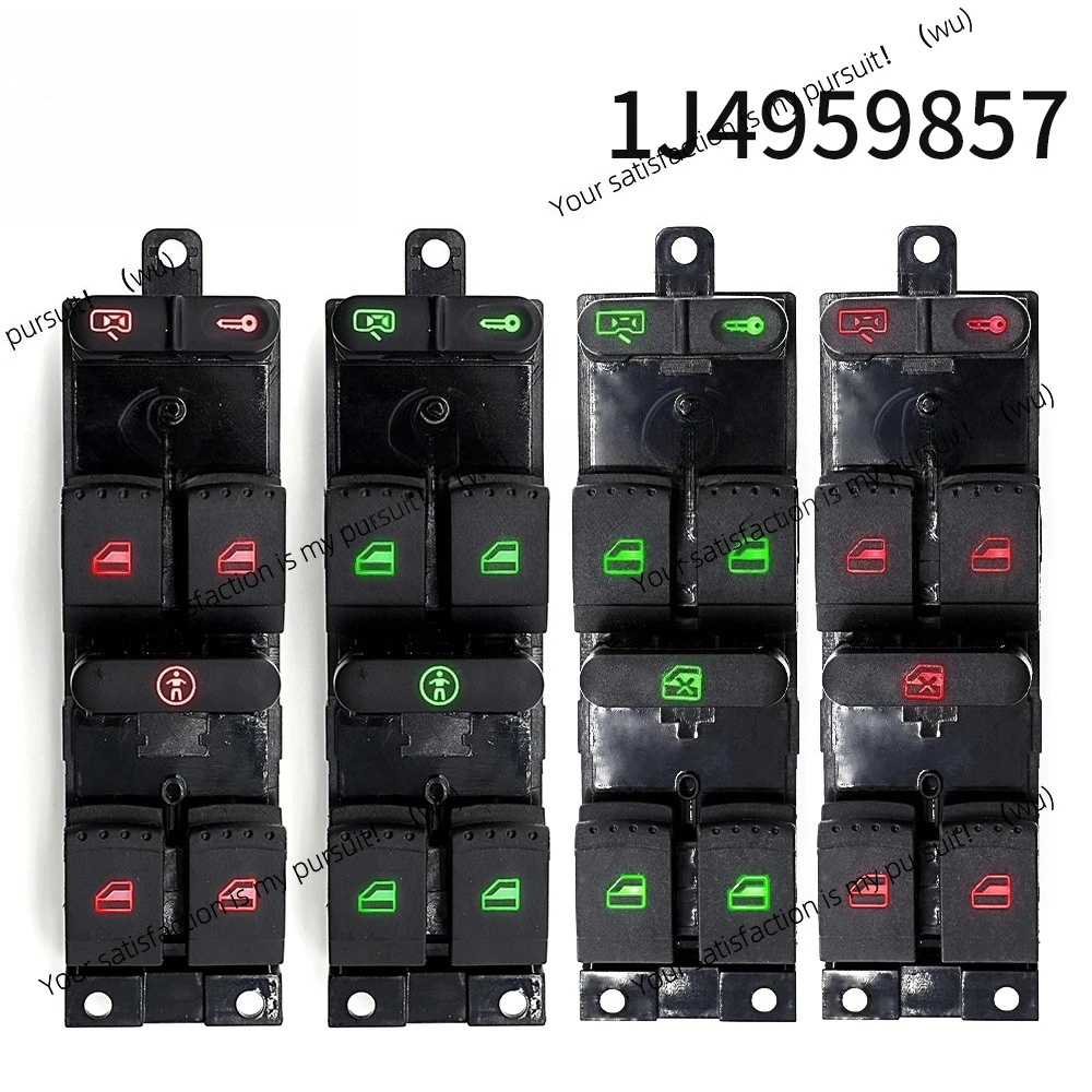 1J4959857A 1J4959857D for Volkswagen Golf MK4, Jetta 4, Paula, Passat B5, SEAT Leon, Toledo, window master switch console