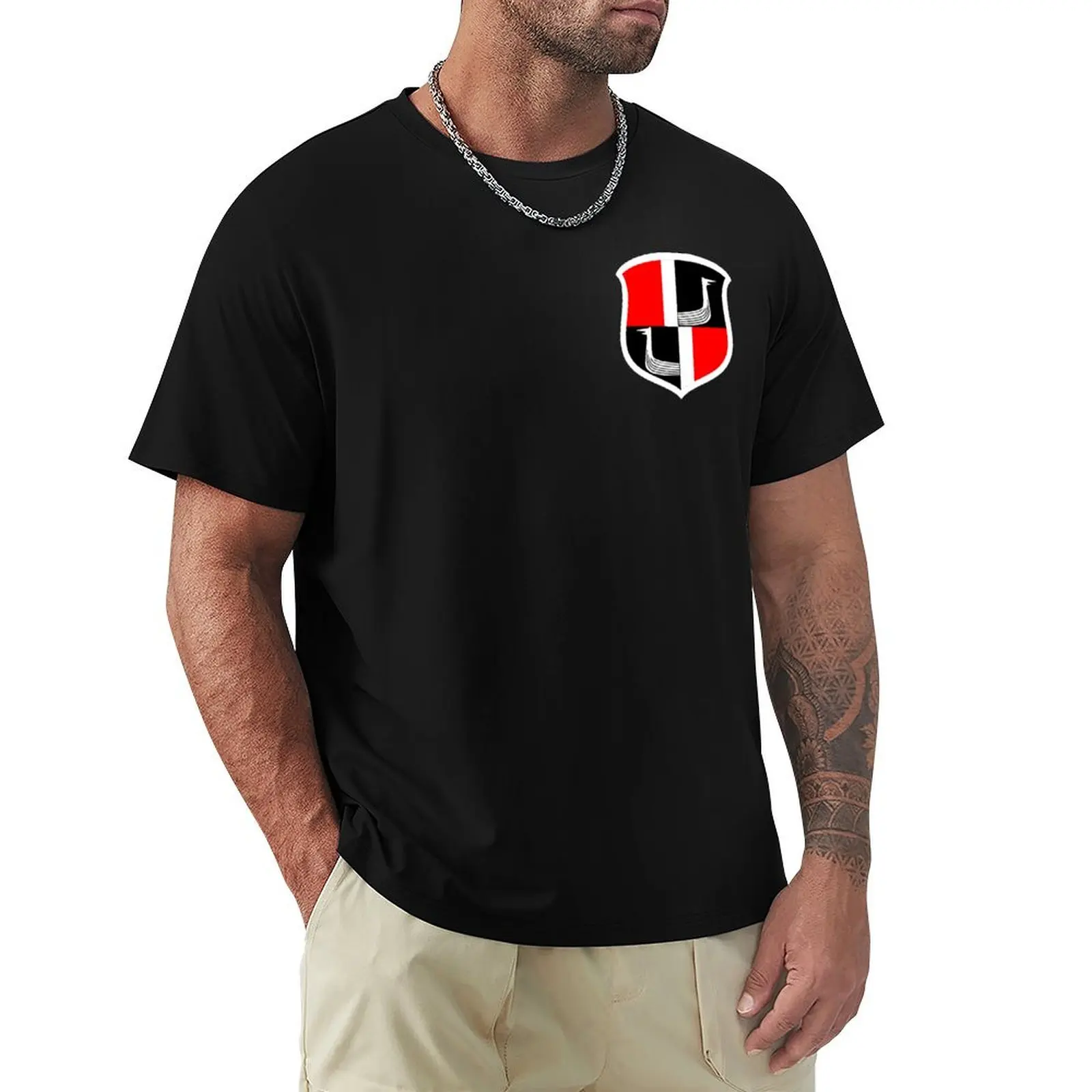 Tirpitz Battleship Coat of Arms Small Motif T-Shirt Fitness Training Breathable Tee