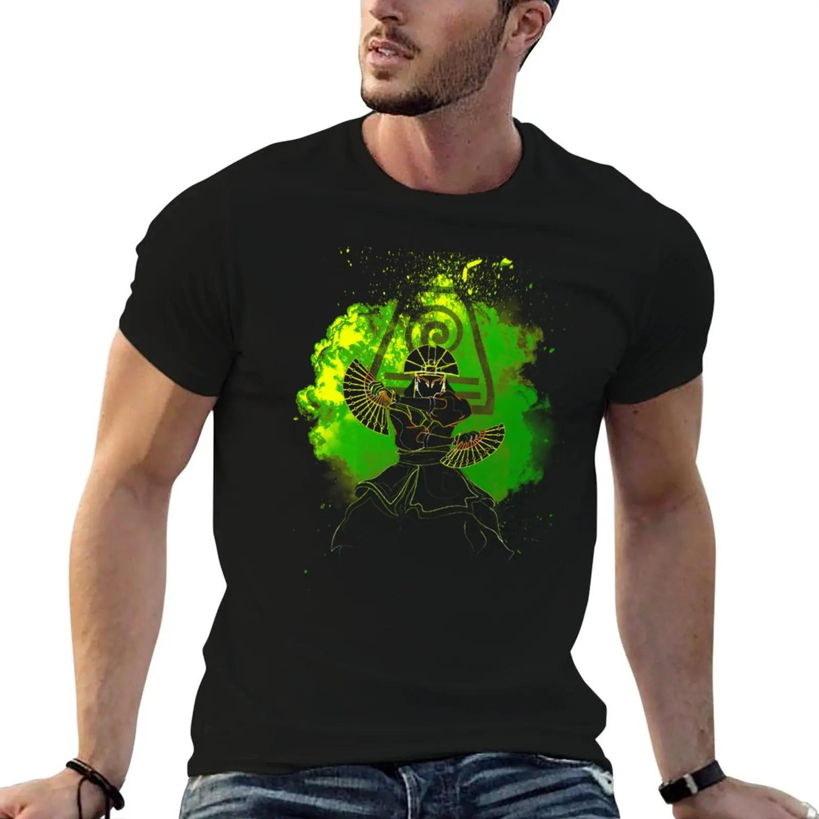 

man the shirts man of anime Soul cotton t Earthbending shirts for T-Shirt t