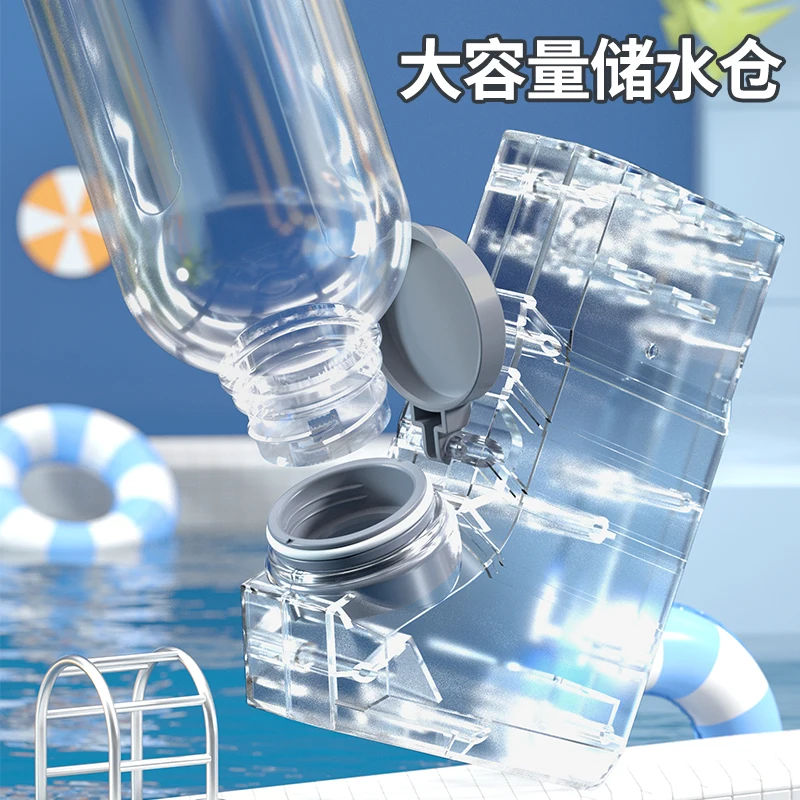 Letni, gorąco sprzedający się elektryczny pistolet na wodę z funkcją automatycznego wchłaniania wody i kablem do ładowania akumulatora Zabawka na zewnątrz dla dzieci