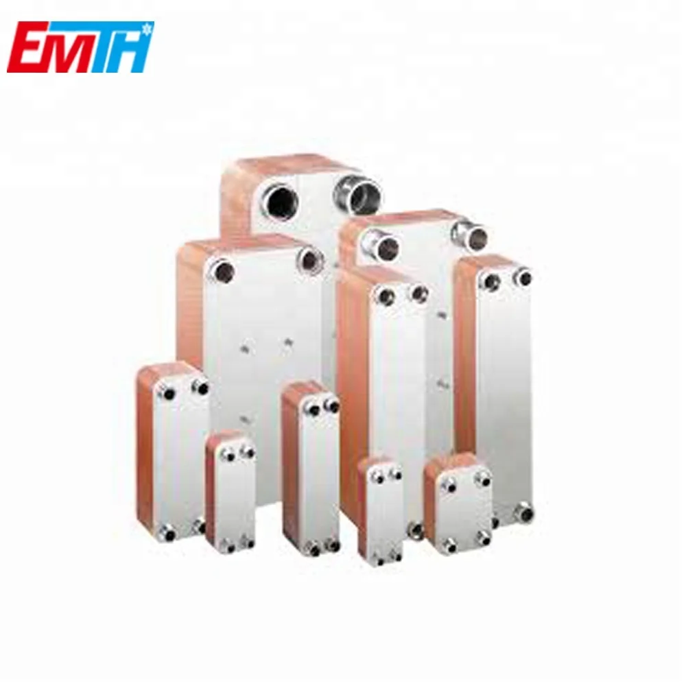 EMTH Stainless steel brazed plate condenser and heat exchanger with competitive price