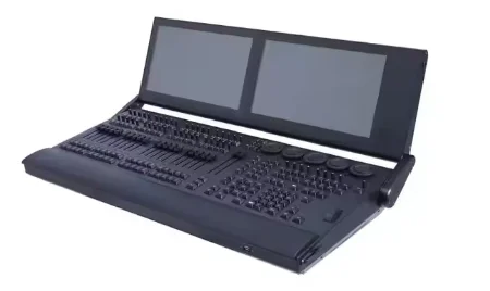 

Professional Portable Grand MA3 DMX512 Stage Light Console Controller 6 Output Ports For Theater Party Tour Light Show