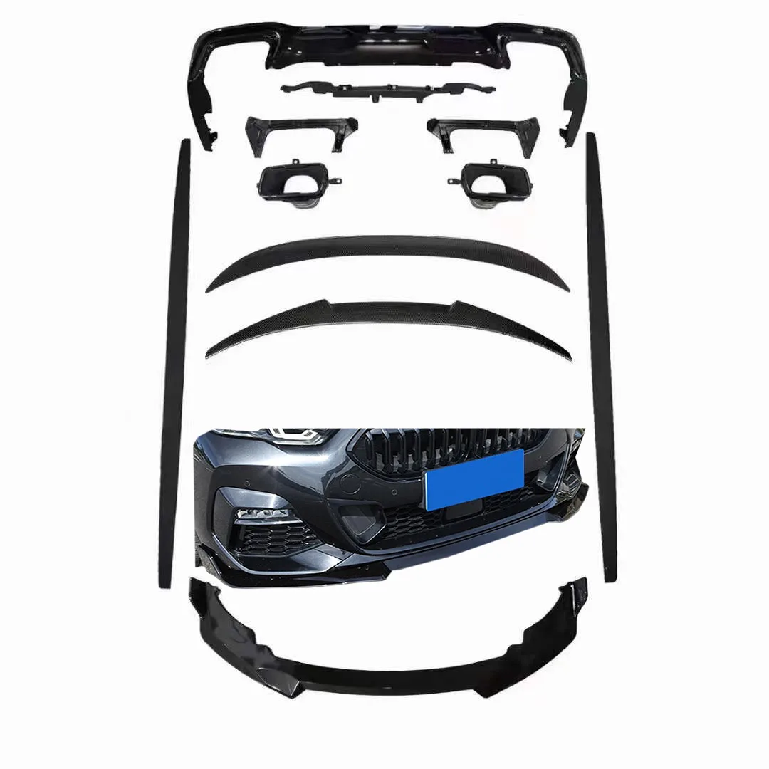 

For 2 Series Gran Coupe F44 M-Sport 2019-2023 XDS M Performance MP Bodykit Front Splitter Lip Rear Diffuser Side Skirt