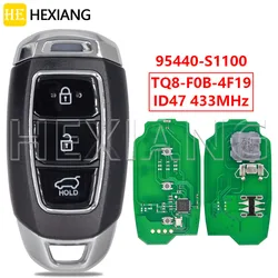 HE 95440-S1100 ID47Chip 433MHz zbliżeniowy inteligentny kluczyk samochodowy TQ8-F0B-4F19 dla Hyundai Santafe 2018 2019 2020