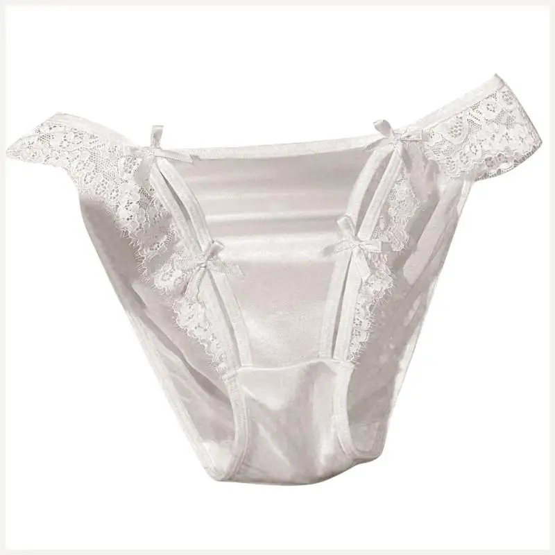 Quần lót ren cho nữ Quần lót lụa eo thấp Quần lót