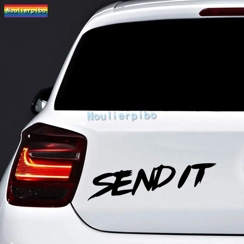 

Personalized Send It Car Decal Car Bumper Window Motorcycle Trolley Case Laptop Air Conditioner Die Cut Vinyl Decal