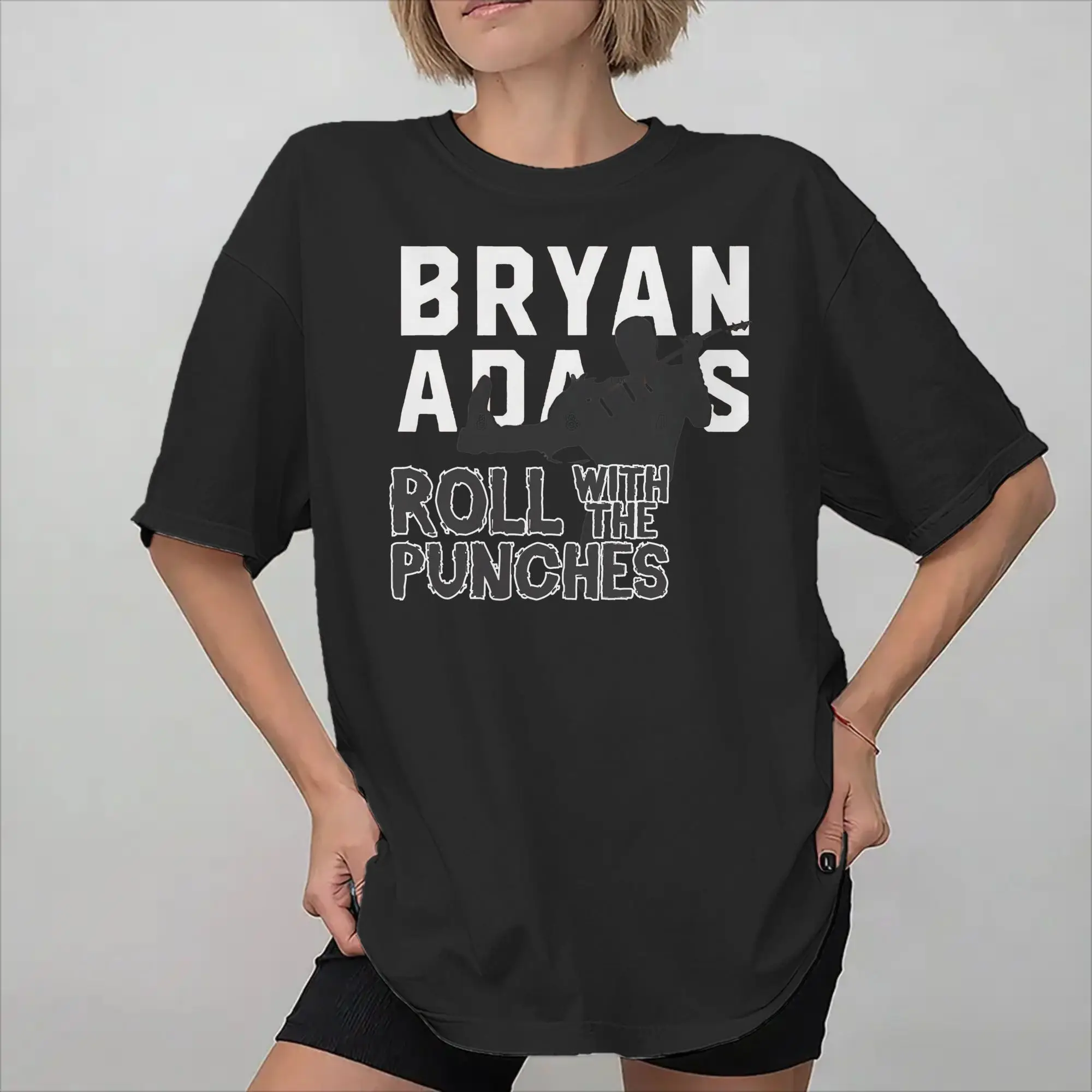 Men Women Bryans Adam Roll with The Punches Tour 2026  Shirt Cotton Fashion T-Shirt  Clothing Outfits