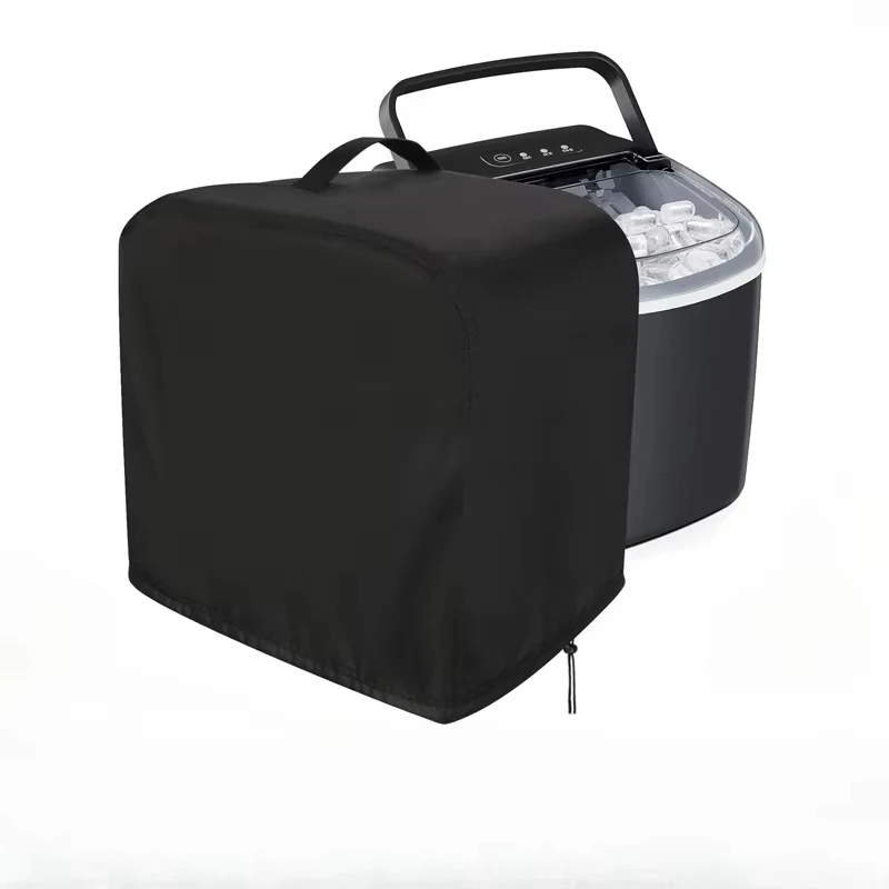 

Oxford Ice Machine Cover Waterproof Dustproof Protective Cover Portable Ice Maker Freezer Appliances Home Kitchen Bar Accessorie