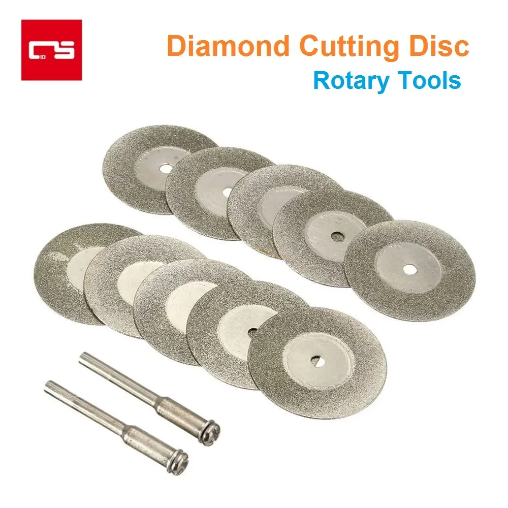 40mm Diamond Cutting Disc Abrasive Tool Coated Rotary Saw Blade Dremel Accessories Cutting Wheel for Metal Stone Woodworking