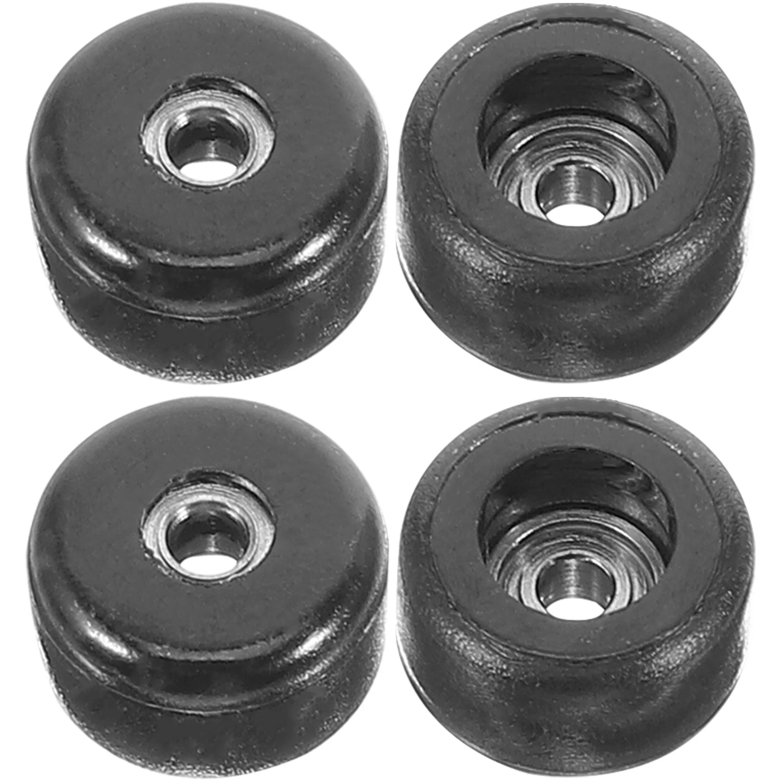 ลูกกลิ้งนิ้ว 4 ชิ้น ขนาดกะทัดรัด พกพาสะดวก เกมส์สเก็ตมินิสำหรับนิ้วมือ ของเล่นนิ้วมือเพื่อการผ่อนคลาย