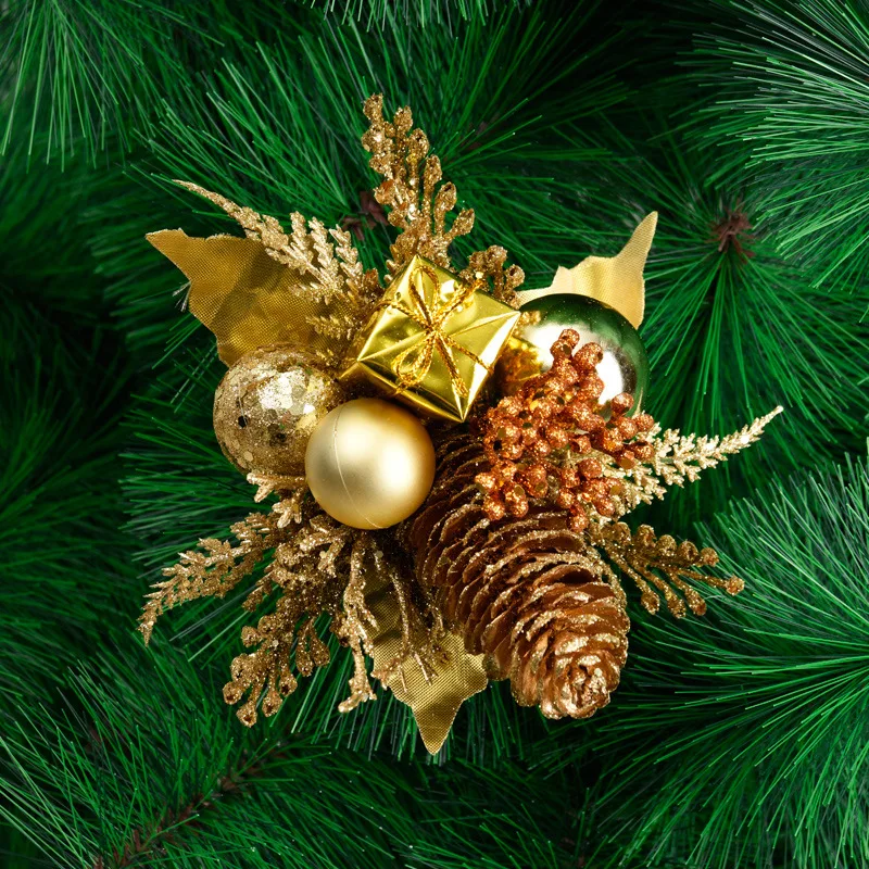 1pcs Christmas Tree Ornaments Pendant Artificial Foam Pine Branch Berry Cuttings Ornament DIY Xmas Festive Party Supplies