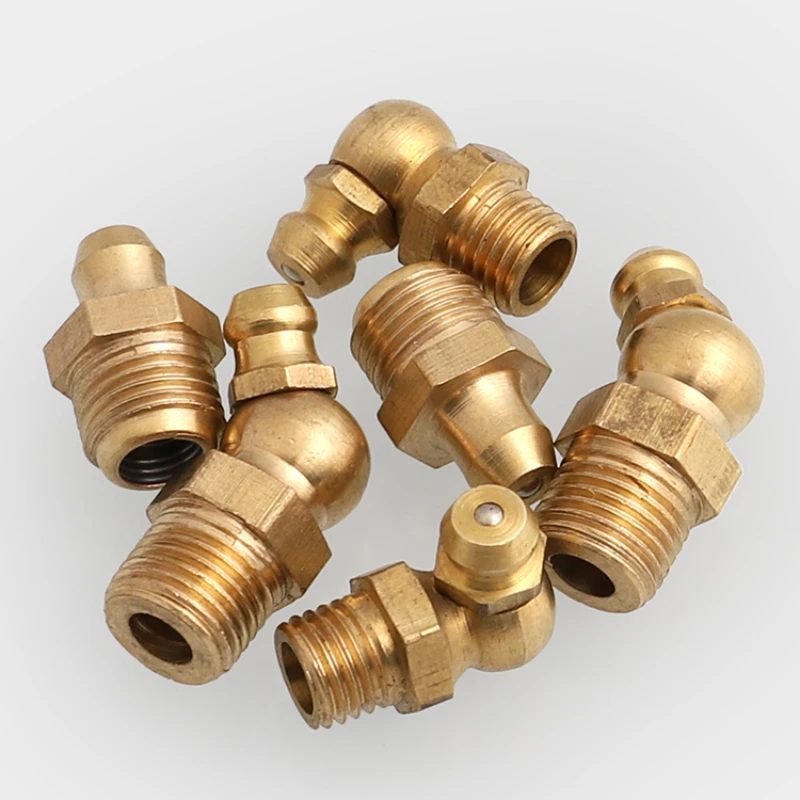 Pentil lemak kuningan 45 berlapis/90 berlapis/linier M4 M5 M6 M8 M10 M12 M14 M16 M20