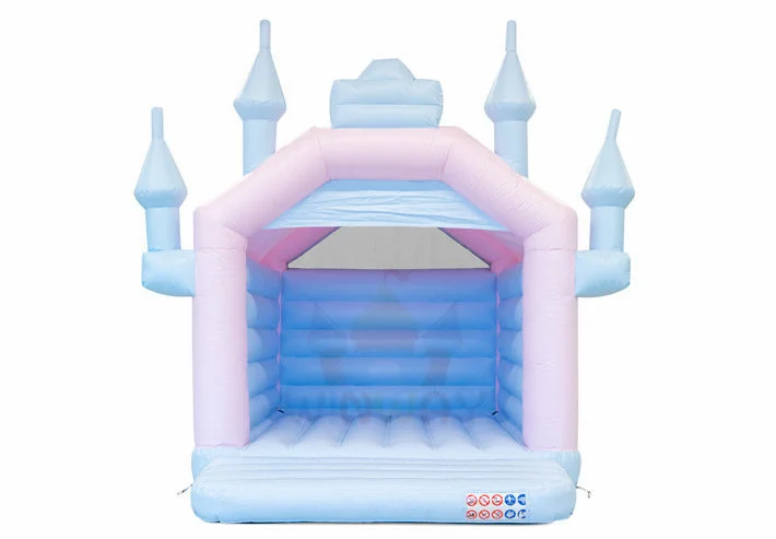 STLFNEW White Bounce House Commercial 13x13 14x14 15x15 16x16 مجموعة منزل ترتد للأطفال الصغار #2