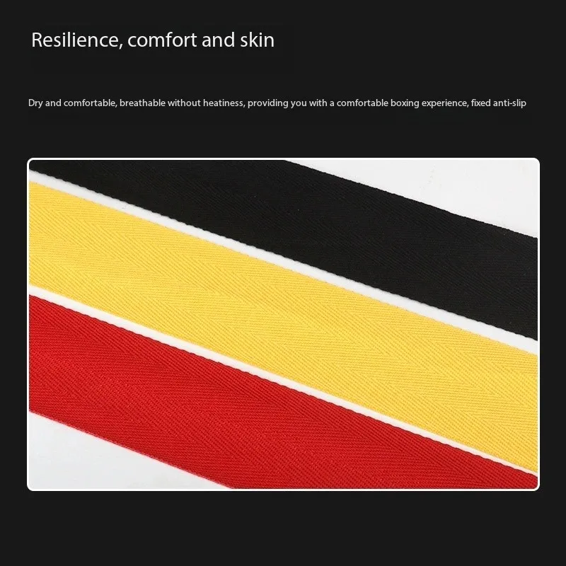 الرياضة ماصة للعرق القطن التفاف اليد التعادل ضمادة قفازات الملاكمة MMA اللكم حقيبة التدريب الأشرطة القطنية #6