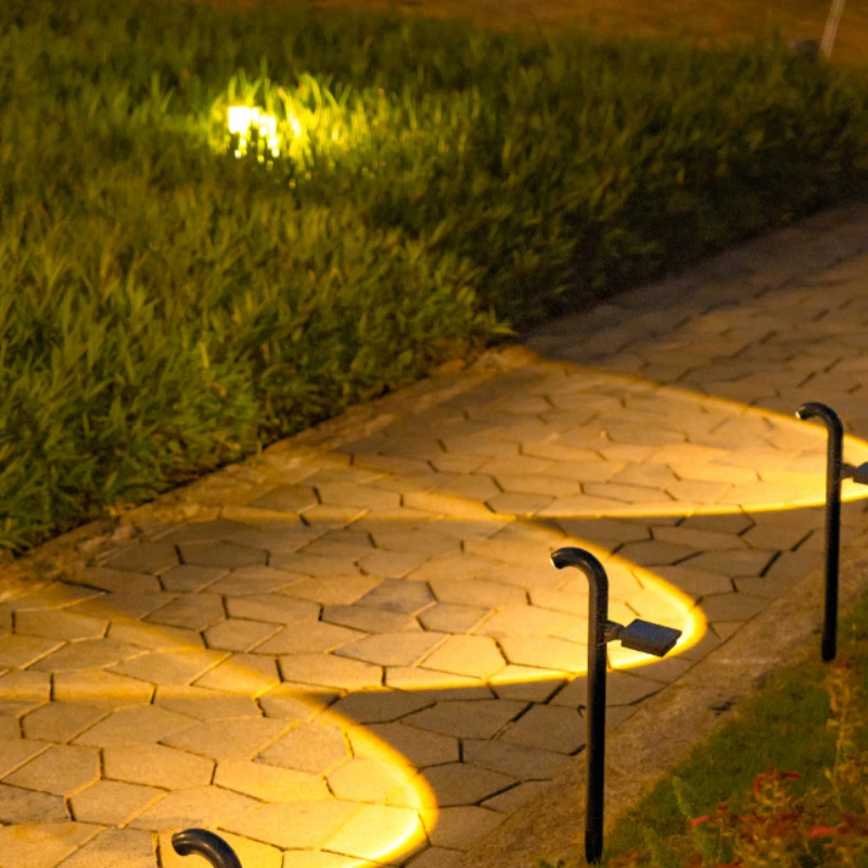 Neue moderne einfache Solar Rasen Plug-in Licht Dekoration Innenhof Dekoration Straßen beleuchtung Solar Scheinwerfer
