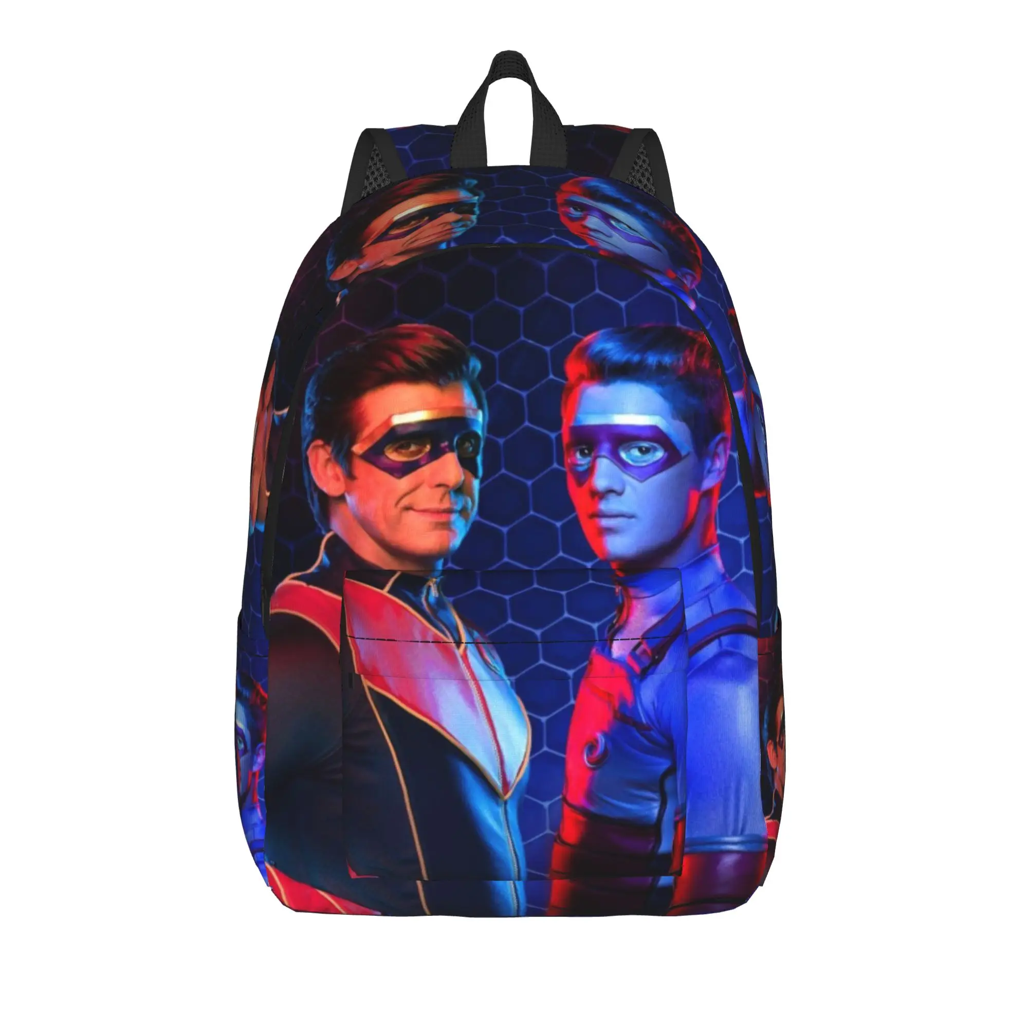 Captain Henry And Kid Danger  Backpack for Men Women Fashion Student Work Daypack  College Shoulder Bag Outdoor