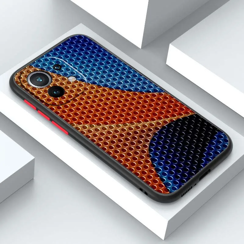Carbon fiber pattern For Xiaomi 14T 13T 13 12T 12 12S 11T 11 11i 10 10T Ultra Pro Lite Frosted Translucent Phone Case - Image 3