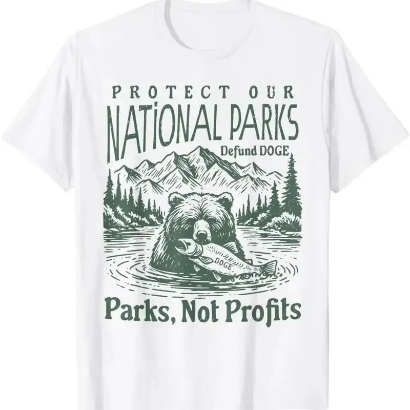 Protect Our National Parks Defund Doge Not Profits T Shirt Unisex