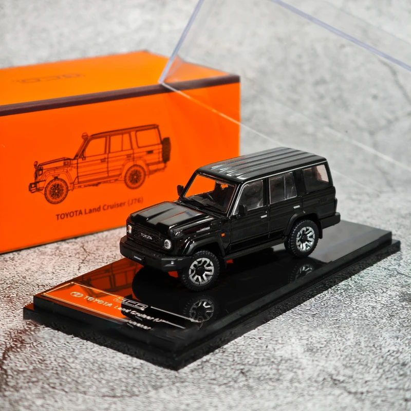 

GCD 1:64 LAND CRUISER LC70 LC76 SUV легкосплавный автомобиль, литье под давлением и игрушечный транспорт, модель автомобиля, миниатюрная масштабная модель автомобиля, игрушки для детей