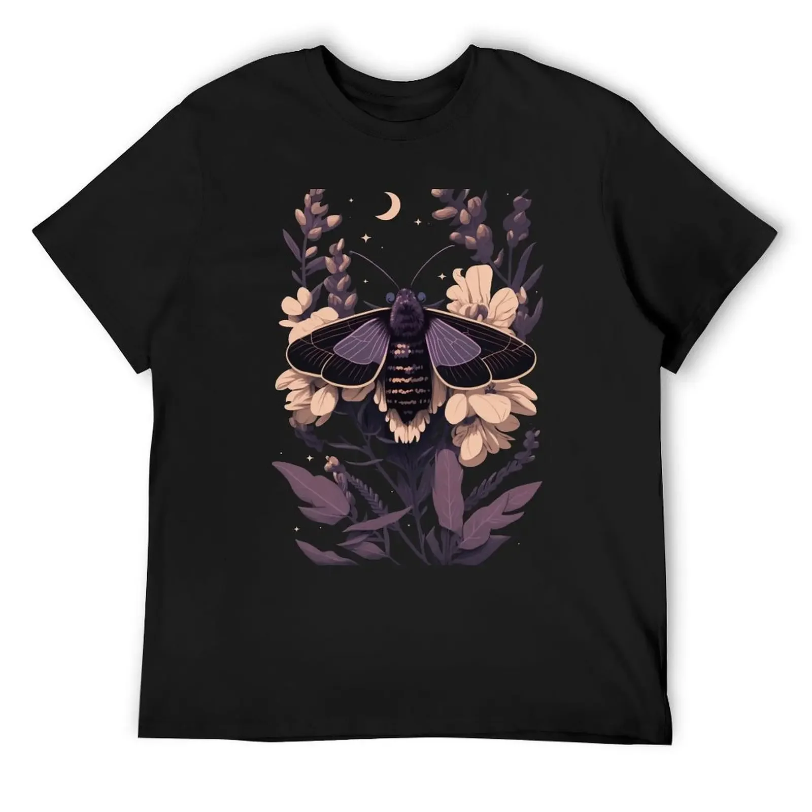 Purple Celestial Moth T-Shirt designer shirts custom t shirt animal prinfor boys customs plain white t shirts men