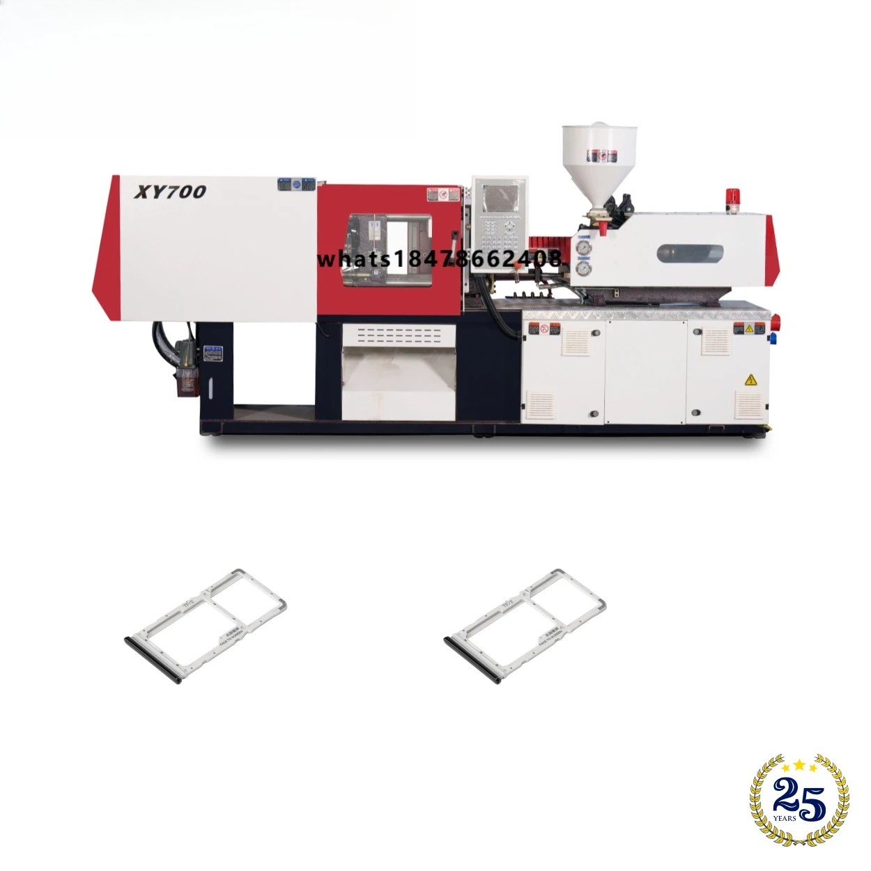 Precision Micro Component 70 Ton Molding Machine for Smartphone SIM Card Tray