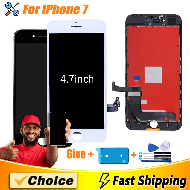 

AAAA Grade For iPhone 7 LCD Perfect 3D Touch Screen Digitizer Assembly For iPhone 7 Display Screen Repair Replacement