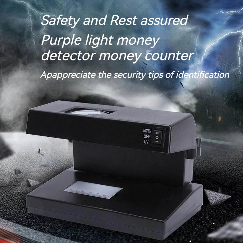 Purple Light Scale Portable Small Multinational Currency Detector Watermark Detection By Purple Light Long Wave Laser