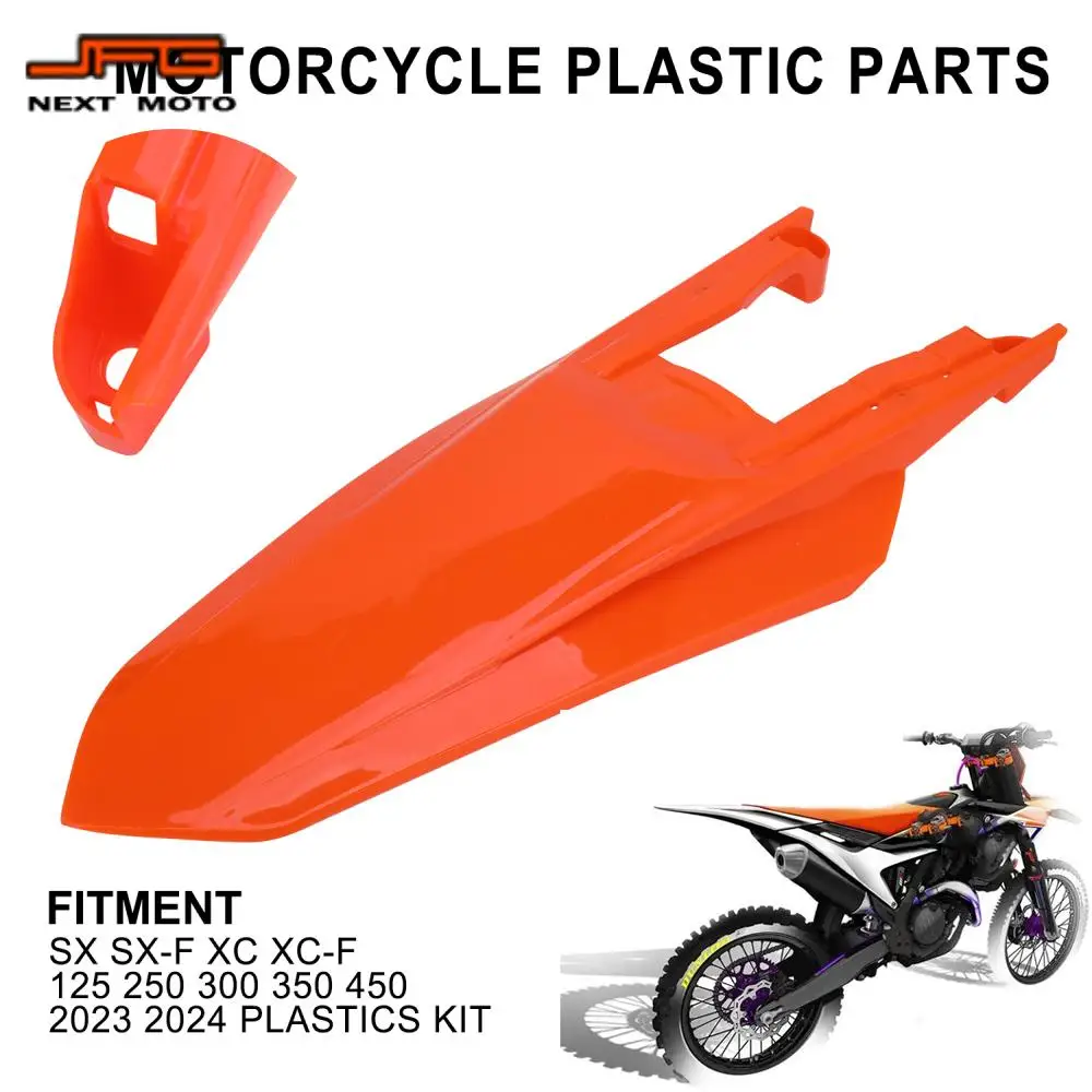 

Rear Fender Mud Guard Wings Mudguard For KTM SX SX-F XC XC-F 125/250/300/350/500 2023 2024 Motorcycle Scooter