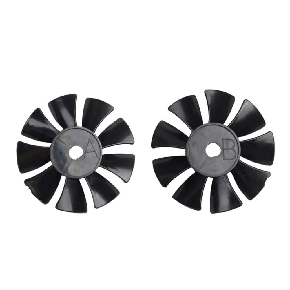 2pcs For 550W/750W Air Compressor Car Air Tools Fan Blade Cooling Fan Exquisite Oil-Free Plastic Car Repair Tool