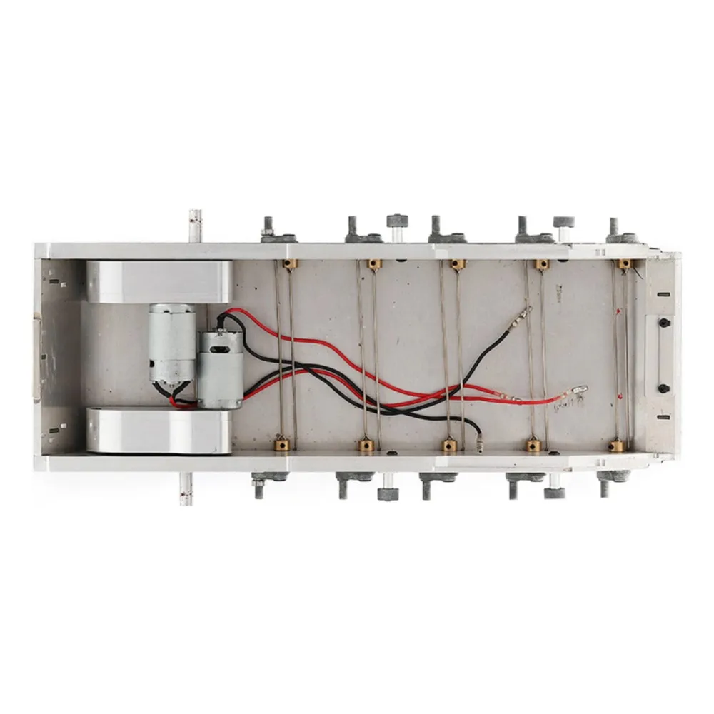 Caja de cambios de chasis de Metal para Henglong 1/16 RC ruso 3938 T-90 modelo de tanque juguetes regalo TH19207